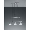 Trio LEVISTO Hanglamp LED Nikkel mat, 3-lichts