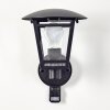Siera Buiten muurverlichting Zwart, 1-licht, Bewegingsmelder