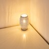 Saksborg Tafellamp Chroom, 1-licht