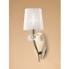 Mantra LOEWE Muurlamp Bruin, 1-licht