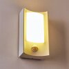 Nordkapp Buiten muurverlichting LED Wit, 1-licht, Bewegingsmelder