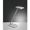 Fabas Luce Como Tafellamp LED Aluminium, Chroom, 1-licht