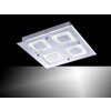 Leuchten-Direkt LISA Plafondlamp LED Chroom, 1-licht