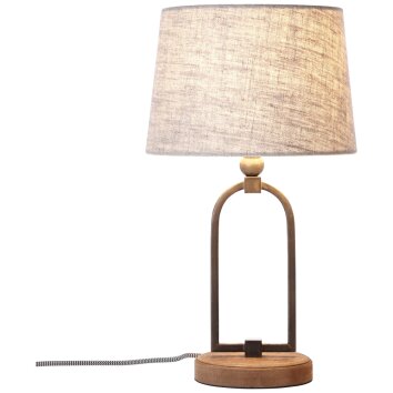 Brilliant Sora Tafellamp Beige, 1-licht