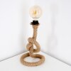 Etowah Tafellamp Bruin, Zwart, 1-licht