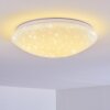 Brighton Star Plafondlamp LED Wit, 1-licht, Afstandsbediening, Kleurwisselaar