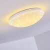 Brighton Star Plafondlamp LED Wit, 1-licht, Afstandsbediening, Kleurwisselaar