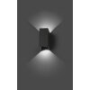 Faro Barcelona Blind Buiten muurverlichting LED Antraciet, 2-lichts