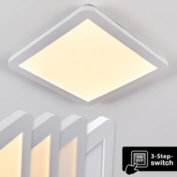 Siguna Plafondpaneel LED Wit, 1-licht