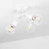 Baripada Plafondlamp Wit, 3-lichts