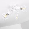 Baripada Plafondlamp Wit, 3-lichts