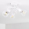 Baripada Plafondlamp Wit, 3-lichts