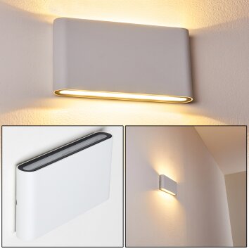 Tinglev Muurlamp LED Wit, 2-lichts