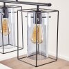 Lucea Hanger Zwart, 3-lichts