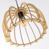 Wutt Hanglamp Hout licht, Zwart, 1-licht