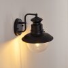 Sipri Buiten muurverlichting Zwart, 1-licht
