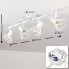 Holbol Plafondlamp Wit, 4-lichts