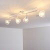 Holbol Plafondlamp Wit, 4-lichts