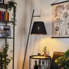 Saillon Staande lamp Zwart, 1-licht