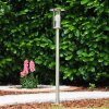 Fukuoka Buiten staande lamp roestvrij staal, Transparant, Helder, 1-licht