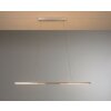 Bopp Link Hanglamp LED Hout donker, Nikkel mat, 1-licht