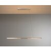 Bopp Link Hanglamp LED Hout donker, Nikkel mat, 1-licht