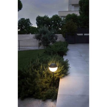 Faro Barcelona Piccola Buiten lichtspies LED Zwart, 1-licht