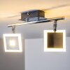 Baramita Plafond straler LED Chroom, 2-lichts