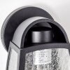 Trosa Buiten muurverlichting Zwart, 1-licht