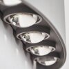 Abaiang Buiten muurverlichting LED Zilver, 10-lichts