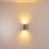 Satava Buiten muurverlichting LED Chroom, 1-licht