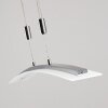 Delaware Hanglamp LED Zilver, 1-licht