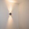 Tagish Buiten muurverlichting Antraciet, 2-lichts