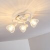 Holbol Plafondlamp Wit, 3-lichts