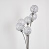 Bernado Staande lamp Nikkel mat, 6-lichts