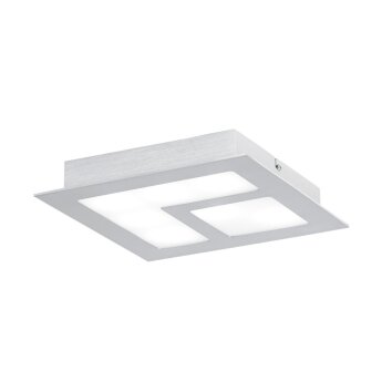 Eglo VALMORO Plafondlamp LED Aluminium, Nikkel mat, 7-lichts