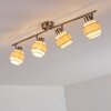 Lotorp Plafondlamp Nikkel mat, 4-lichts
