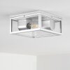 Kiwalik Buitenshuis plafond verlichting Zilver, 2-lichts