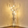 Holar Staande lamp LED Chroom, 6-lichts, Kleurwisselaar