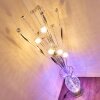 Holar Staande lamp LED Chroom, 6-lichts, Kleurwisselaar