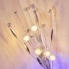 Holar Staande lamp LED Chroom, 6-lichts, Kleurwisselaar