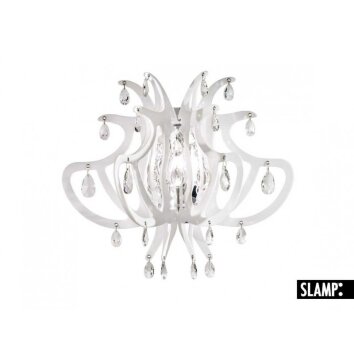 Slamp LILLIBET Muurlamp Wit, 1-licht