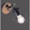 Leuchten-Direkt JARO Muurlamp Hout licht, 1-licht