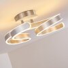 Chippewa Plafondlamp LED Nikkel mat, 1-licht
