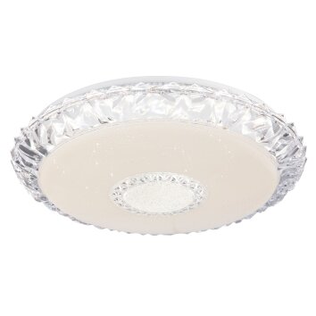 Globo EDDIE Plafondlamp Wit, 1-licht