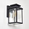 Tieva Buiten muurverlichting Zwart, 1-licht