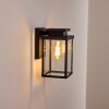 Tieva Buiten muurverlichting Zwart, 1-licht