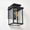 Tieva Buiten muurverlichting Zwart, 1-licht