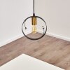 Leentje Hanger Zwart-Goud, 1-licht