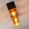 Agawam Plafondlamp Goud, Messing, Zwart, 3-lichts